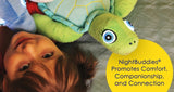 Soft Toy - Night Buddies Ally the Turtle - Glow in the Dark Toy - Green