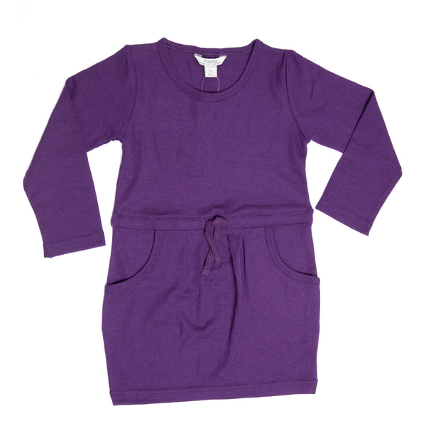 Linzi Steezie Drawstring Dress - Purple