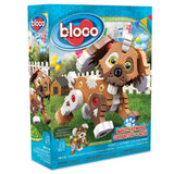Kids Toy - Bloco Build A Friend Puppy - Animal Toy - Brown