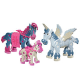 Kids Toy - Bloco Horses and Unicorns - Animal Toy - Multi